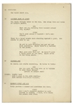 Moe Howard's 34pp. Script Dated October 1938 for The Three Stooges Film ''Saved by the Belle'' -- Very Good Condition